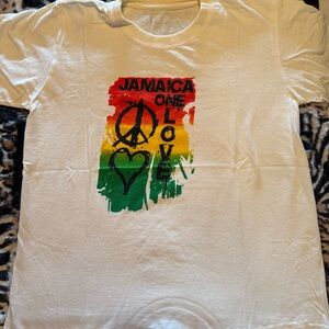 Jamaica One Love T-Shirt - White